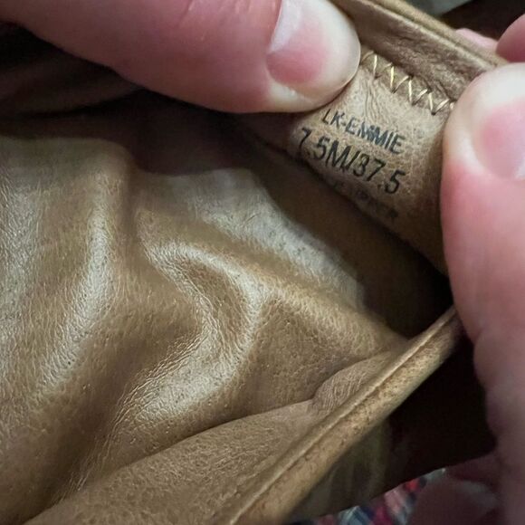 Lucky Brand size 7.5 caramel brown super soft color ballet flats - Picture 4 of 5